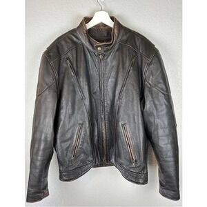 Frontier Leather Bomber Jacket